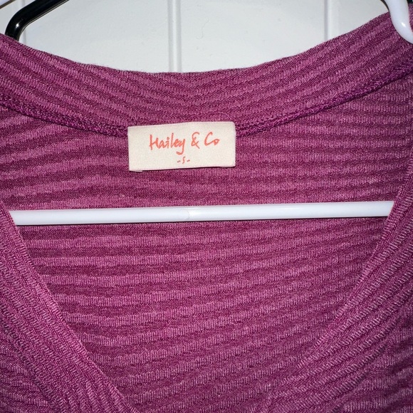 Hailey & Co Purple Blouse - Picture 2 of 2